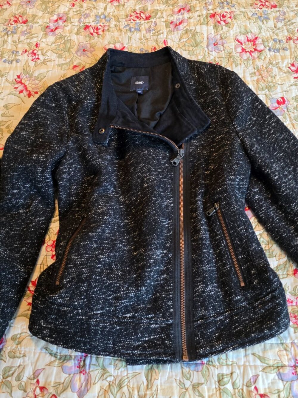 Y2K Classic Wool Blend Gap Jacket, size small